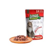 JUNGLE POUCH YETISKIN KEDI DANA ETI PARC.100 GR