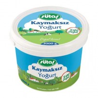 SUTAS KAYMAKSIZ YOGURT 2000 GR