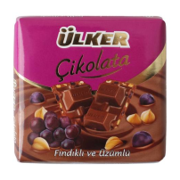 ULKER FIND.-UZUM KARE CIKOLATA 60 GR