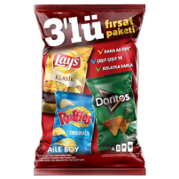 RUFFLES DORITOS 3 AL 2 ODE 60 GR.