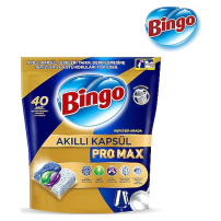 BINGO PRO MAX BULASIK MAKINE KAPSULU 40 LI