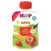 HIPP ORGANIK PURE CILEK MUZ ELMA 100 GR