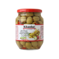 KAANLAR BIBEROLI YESIL ZEYTIN 400 GR