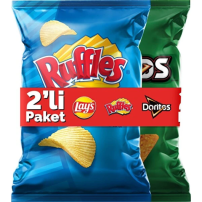 DORITOS-RUFFLES 2 LI PAKET