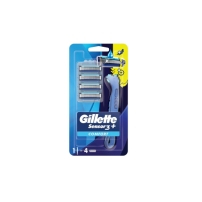 GILLETTE SENSOR 3 PLS  MAKINE H+4 YEDEK