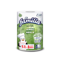 FAMILIA JUMBO HAVLU NATURAL 1=3