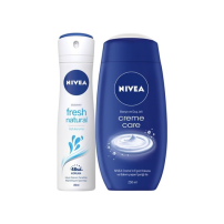 NIVEA SPREY KADIN FRE. ACTIVE 150 ML+ DUS JELI 250 ML