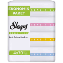 SLEEPY ISLAK HAVLU 4X70 EKO PAKET