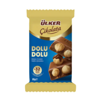 ULKER CIKOLATA DOLU DOLU %32 FINDIKLI 80 GR