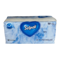 SELPAK EL VE YUZ HAVLUSU 100 LU