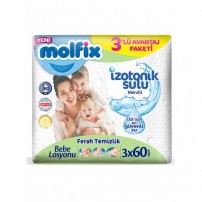 MOLFIX ISLAK HAVLU 3X60 IZOTONIK FERAH