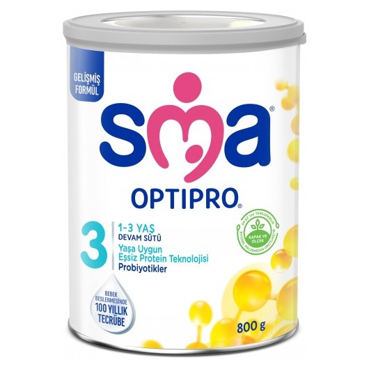 Bebek Beslenme SMA SMA PROBIYOTIK 3 800 GR BEBEK MAMASI
