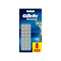 GILLETTE SENSOR 3 PLS YEDEK BICAK 8LI