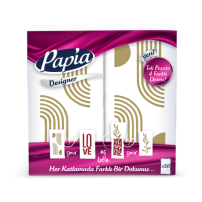 PAPIA PECETE DESENLI 50 LI