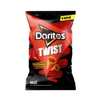 DORITOS TWIST KOZLENMIS KIRMIZI BIBERLI 125 GR