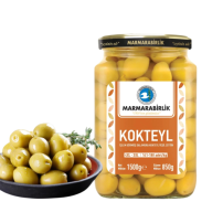 M.BIRLIK SALAMURA KOKTEYL YESIL ZEYTIN 850 GR (141-180 KLB)