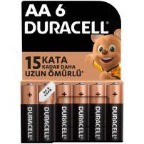 DURACELL BASIC KALEM PIL 6 LI AA