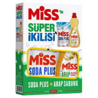 MISS SUPER 2 LI SODA PLUS 500GR+ARAP SABUN 1 LT
