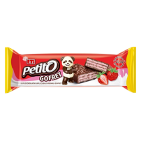 ETI PETITO CIK. KAPLI CILEK KREM. GOFRET 25.5 GR