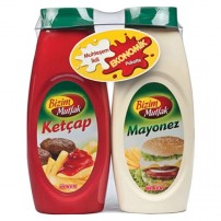 BIZIM KETCAP 600GR + MAYONEZ 540 GR 568100